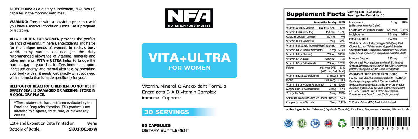 VITA+ ULTRA for WOMEN