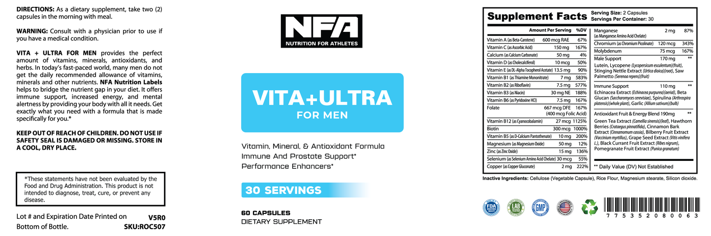 VITA+ ULTRA for MEN